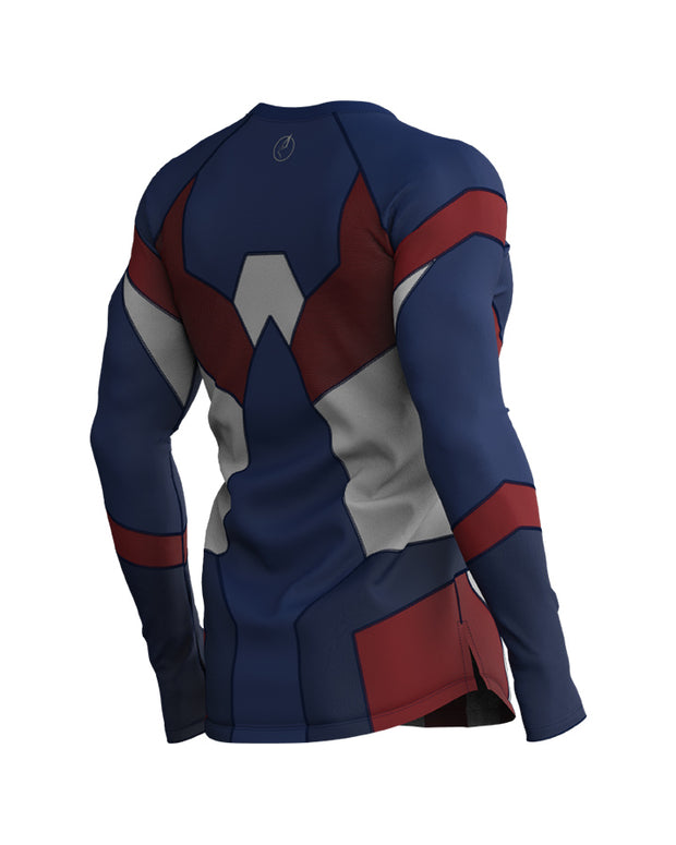 CAPTAIN AMERICA Long Sleeve Performance Shirt