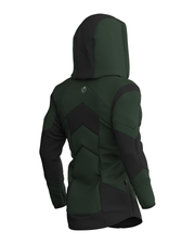 Green top arrow hoodie